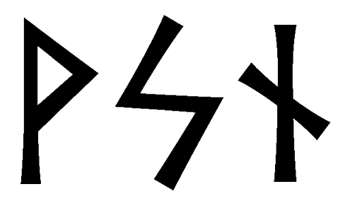 vsn - Напиши имя  VSN рунами  - ᛋᚾ - Значение и характер имени  VSN - 