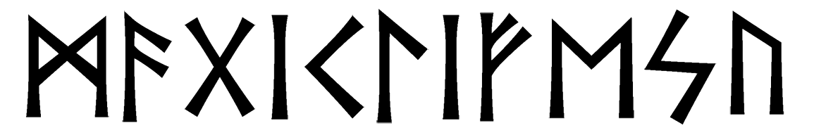 magiklifesu - Напиши имя  MAGIKLIFESU рунами  - ᛗᚨᚷᛁᚲᛚᛁᚠᛖᛋᚢ - Значение и характер имени  MAGIKLIFESU - 