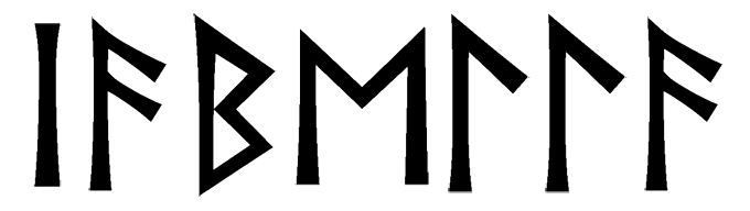 iabella - Напиши имя  IABELLA рунами  - ᛁᚨᛒᛖᛚᛚᚨ - Значение и характер имени  IABELLA - 