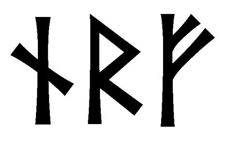nrf - Напиши имя  NRF рунами  - ᚾᚱᚠ - Значение и характер имени  NRF - 