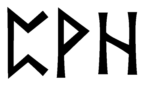 pvh - Напиши имя PVH рунами - ᛈᚺ - Значение и характер имени PVH -