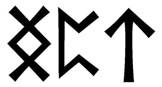 ngpt - Напиши имя  NGPT рунами  - ᚾᚷᛈᛏ - Значение и характер имени  NGPT - 