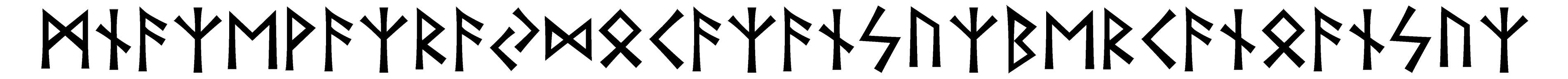 mnazevazraydocazansuzbercanoansuz - Напиши имя  MNAZEVAZRAYDOCAZANSUZBERCANOANSUZ рунами  - ᛗᚾᚨᛉᛖᚹᚨᛉᚱᚨᛞᚨᛉᚨᚾᛋᚢᛉᛒᛖᚱᚨᚾᚨᚾᛋᚢᛉ - Значение и характер имени  MNAZEVAZRAYDOCAZANSUZBERCANOANSUZ - 