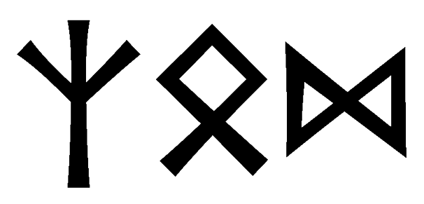 zod - Напиши имя  ZOD рунами  - ᛉᛟᛞ - Значение и характер имени  ZOD - 