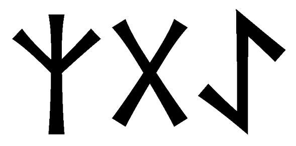 zgae - Напиши имя  ZGAE рунами  - ᛉᚷᚨᛖ - Значение и характер имени  ZGAE - 