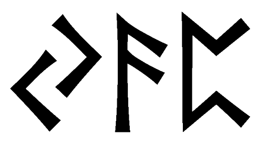 jap - Напиши имя  JAP рунами  - ᛃᚨᛈ - Значение и характер имени  JAP - 