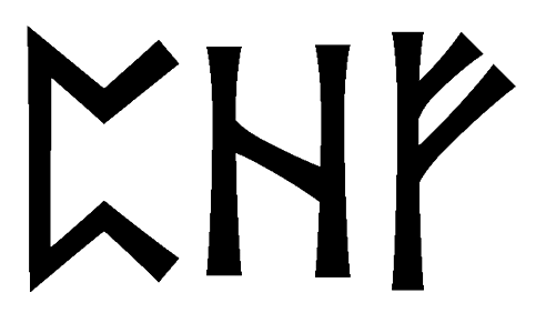 phf - Напиши имя PHF рунами - ᛈᚺᚠ - Значение и характер имени PHF -