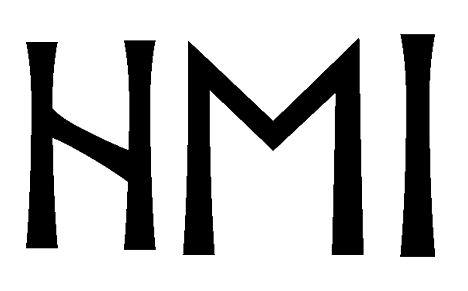 hei - Напиши имя HEI рунами - ᚺᛖᛁ - Значение и характер имени HEI -