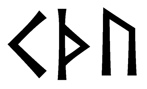 kthu - Напиши имя KTHU рунами - ᚲᛏᚺᚢ - Значение и характер имени KTHU -