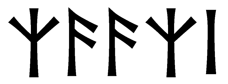 zaazi - Напиши имя  ZAAZI рунами  - ᛉᚨᛉᛁ - Значение и характер имени  ZAAZI - 