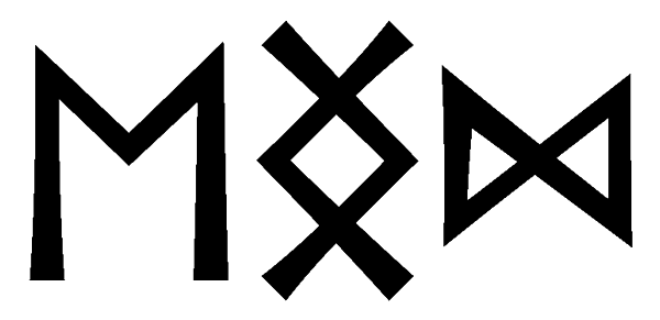 engd - Напиши имя  ENGD рунами  - ᛖᚾᚷᛞ - Значение и характер имени  ENGD - 