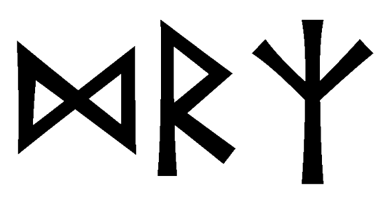 drz - Напиши имя  DRZ рунами  - ᛞᚱᛉ - Значение и характер имени  DRZ - 