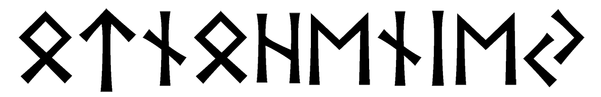 otnoheniey - Напиши имя  OTNOHENIEY рунами  - ᛏᚾᛖᚾᛁᛖ - Значение и характер имени  OTNOHENIEY - 