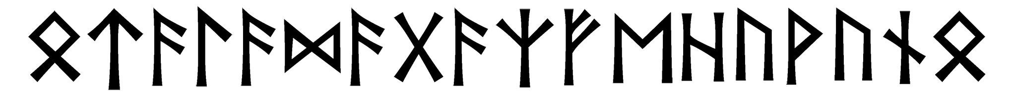 otala-dagaz-fehu-vuno - Напиши имя  ОТАЛА-ДАГАЗ-ФЕХУ-ВУНЬО рунами  - ᛟᛏᚨᛚᚨᛞᚨᚷᚨᛉᚠᛖᚺᚢᚹᚢᚾᛟ - Значение и характер имени  ОТАЛА-ДАГАЗ-ФЕХУ-ВУНЬО - 