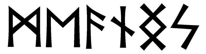 meanngs - Напиши имя  MEANNGS рунами  - ᛗᛖᚨᚾᚾᚷᛋ - Значение и характер имени  MEANNGS - 