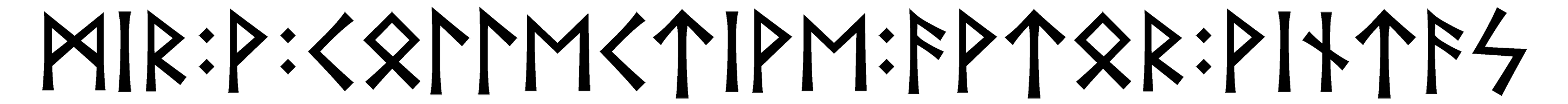 mir+v+kollektive+avtor+vintas - Напиши имя  MIR+V+KOLLEKTIVE+AVTOR+VINTAS рунами  - ᛗᛁᚱ:ᚹ:ᚲᛟᛚᛚᛖᚲᛏᛁᚹᛖ:ᚨᚹᛏᛟᚱ:ᚹᛁᚾᛏᚨᛋ - Значение и характер имени  MIR+V+KOLLEKTIVE+AVTOR+VINTAS - 