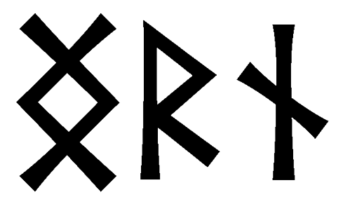 ngrn - Напиши имя  NGRN рунами  - ᚾᚷᚱᚾ - Значение и характер имени  NGRN - 
