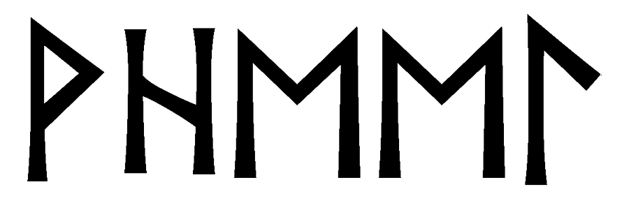 wheel - Напиши имя  WHEEL рунами  - ᚹᚺᛖᛖᛚ - Значение и характер имени  WHEEL - 