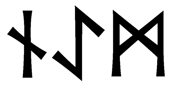 naem - Напиши имя NAEM рунами - ᚾᚨᛖᛗ - Значение и характер имени NAEM -
