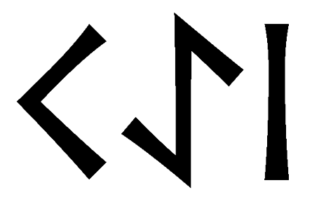 kaei - Напиши имя  KAEI рунами  - ᚲᚨᛖᛁ - Значение и характер имени  KAEI - 