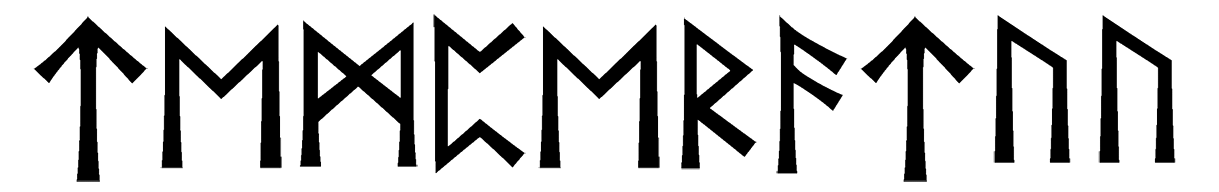 temperatuu - Напиши имя  TEMPERATUU рунами  - ᛏᛖᛗᛈᛖᚱᚨᛏᚢᚢ - Значение и характер имени  TEMPERATUU - 