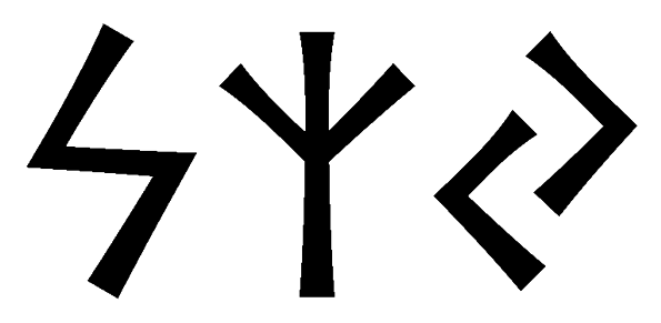szy - Напиши имя SZY рунами - ᛋᛉᛃ - Значение и характер имени SZY -