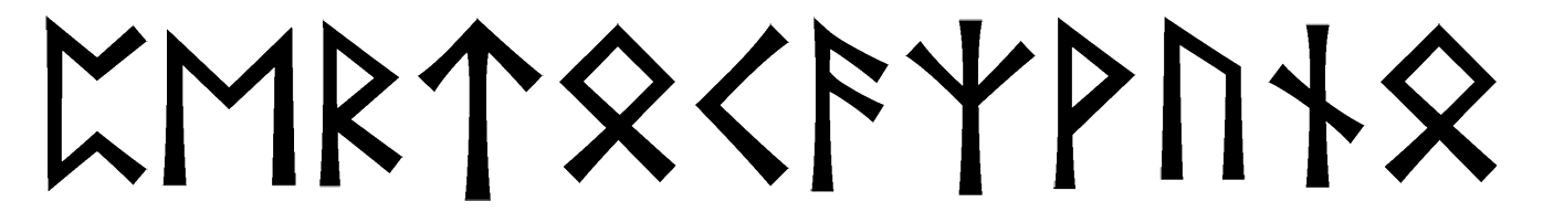 pertocazvuno - Напиши имя  PERTOCAZVUNO рунами  - ᛈᛖᚱᛏᚨᛉᚹᚢᚾ - Значение и характер имени  PERTOCAZVUNO - 