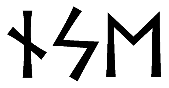 nse - Напиши имя NSE рунами - ᚾᛋᛖ - Значение и характер имени NSE -