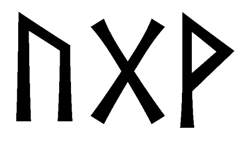 ugv - Напиши имя  UGV рунами  - ᚢᚷ - Значение и характер имени  UGV - 