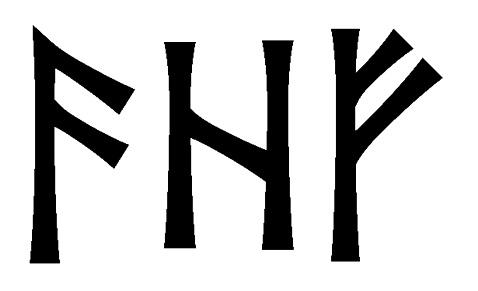 ahf - Напиши имя  AHF рунами  - ᚠ - Значение и характер имени  AHF - 