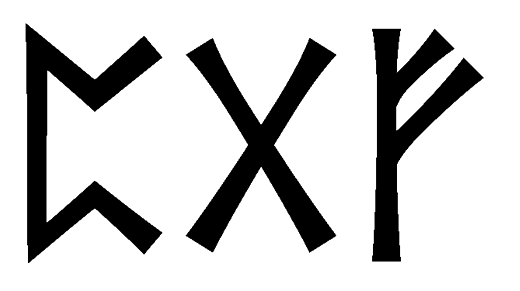 pgf - Напиши имя  PGF рунами  - ᛈᚷᚠ - Значение и характер имени  PGF - 