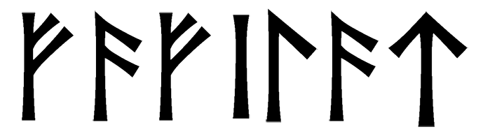fafilat - Напиши имя  FAFILAT рунами  - ᚠᚠᛁᛚᛏ - Значение и характер имени  FAFILAT - 