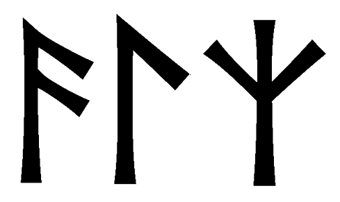 alz - Напиши имя  ALZ рунами  - ᛚᛉ - Значение и характер имени  ALZ - 