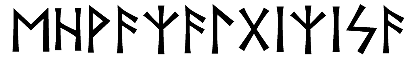 ehwaz-algiz-isa - Напиши имя  EHWAZ-ALGIZ-ISA рунами  - ᛖᚺᚹᚨᛉᚨᛚᚷᛁᛉᛁᛋᚨ - Значение и характер имени  EHWAZ-ALGIZ-ISA - 